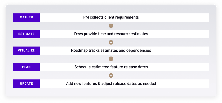 Roadmapping Process Chart