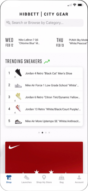 Hibbett | City Gear app preview